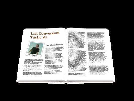 Product picture List Conversion Tactics